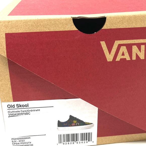 VANS OLD SKOOL Cultivate Care Black Canvas Men’s Sneakers VN0A5KRF8BC Low Top - Picture 10 of 12